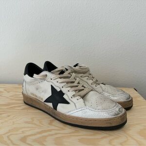 Golden Goose Ballstar white/black size 9